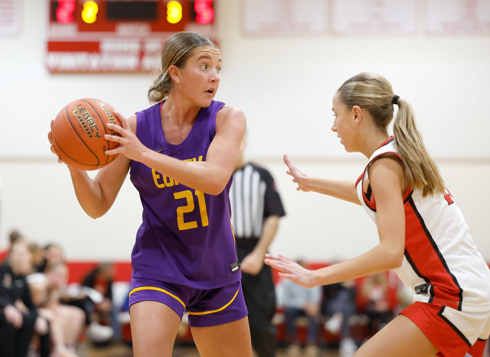 Visitation Christmas Tournament, first round: Ursuline v. Eureka